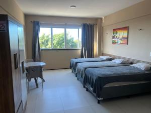 Postel nebo postele na pokoji v ubytování Porto da Praia Flat Cumbuco + 38 fotografií