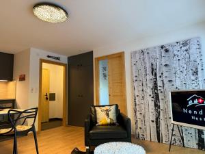 Χώρος καθιστικού στο Nendaz Nest - Appartement moderne & confortable au cœur de Nendaz - 4 Vallées +29 φωτογραφίες