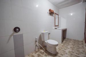 Koupelna v ubytování Double'D Hostel