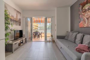 TV a/nebo společenská místnost v ubytování Apartamento Orlando - Costa Adeje