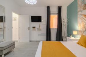 Postel nebo postele na pokoji v ubytování Apartamento Orlando - Costa Adeje
