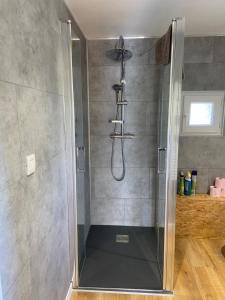 Koupelna v ubytování Chez Mymy