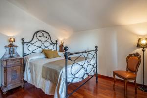 Letto o letti in una camera di Villa Casa Gemelli