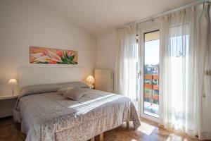 Letto o letti in una camera di Villa Casa Gemelli