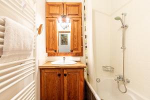 Koupelna v ubytování Panorama 2000, 4pers, Local à Ski, Confort