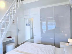 Ein Bett oder Betten in einem Zimmer der Unterkunft Apartment Villa Bralo