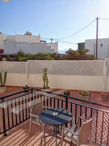 Balkon oz. terasa v nastanitvi Alex Mike
