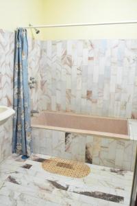 Koupelna v ubytování Hotel Topacio