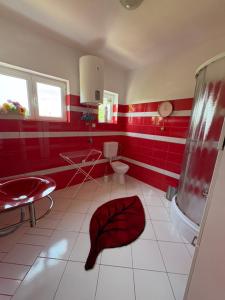 Et badeværelse på Apartman Anastazija