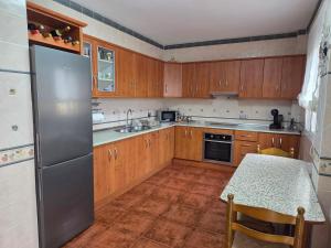 Η κουζίνα ή μικρή κουζίνα στο Villa Mar