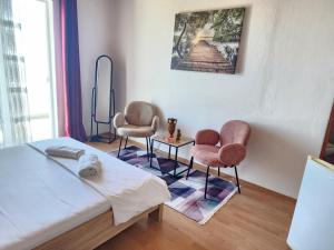 Postel nebo postele na pokoji v ubytování Adriatic Sea View Rooms