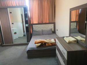 Postel nebo postele na pokoji v ubytování Alfares Hotel