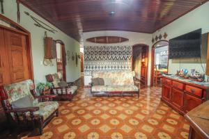 Posezení v ubytování Hostel Roraima