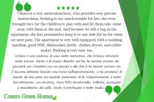 Certyfikat, podpis lub inny dokument wystawiony w obiekcie Conero Green Homes