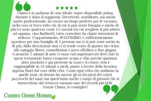 Certyfikat, podpis lub inny dokument wystawiony w obiekcie Conero Green Homes