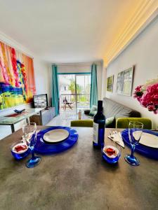 Posezení v ubytování Аpartment 1 bedroom center of Las Americas El Dorado