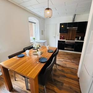 A kitchen or kitchenette at Fewo-Wilhering