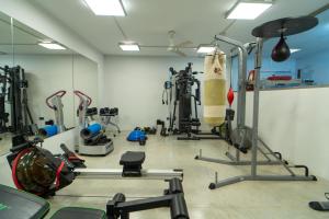 The fitness centre and/or fitness facilities at Villa Purpura Panoramic