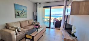 Posezení v ubytování Appartement vue mer panoramique près de Porticcio