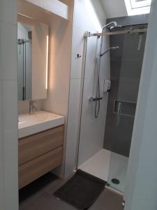 Koupelna v ubytování Appartement Havenzicht