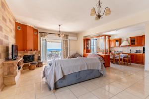 Η κουζίνα ή μικρή κουζίνα στο Villa Dreamy View
