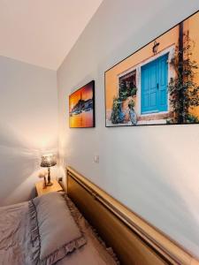 Postel nebo postele na pokoji v ubytování Apartment Aleks + 37 fotografií