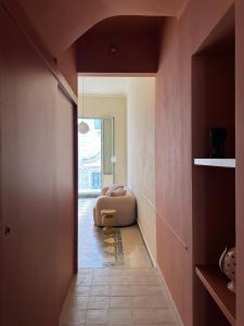 Posezení v ubytování Academia Apulian Suites