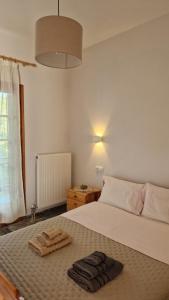 Postel nebo postele na pokoji v ubytování Holiday Home Neochori Pelion
