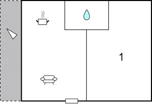 Plán poschodí v ubytovaní Apartment Vukovarska I
