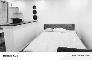 Postel nebo postele na pokoji v ubytování Perfect Accomodation Studios