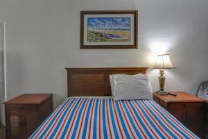 Postel nebo postele na pokoji v ubytování Richard's Pet Friendly Motel
