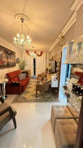 Posezení v ubytování Apartamento Waldo Pinheiro