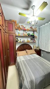 Postel nebo postele na pokoji v ubytování Apartamento Waldo Pinheiro