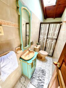 Kopalnica v nastanitvi Blomst Casa Hostal