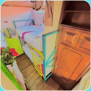 Krevet ili kreveti u jedinici u okviru objekta Prisma Hostel