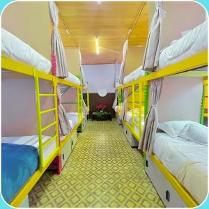 Krevet ili kreveti u jedinici u okviru objekta Prisma Hostel
