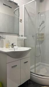 Kúpeľňa v ubytovaní Sepic Apartments + 29 fotografií