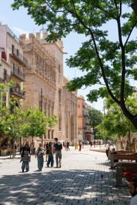 Επισκέπτες που μένουν στο Apartamentos Mercado Central