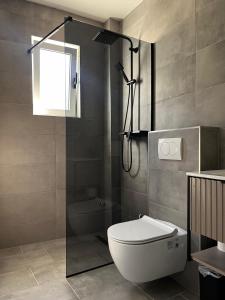 Kúpeľňa v ubytovaní Villa Dražana + 37 fotografií