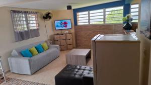 TV o dispositivi per l'intrattenimento presso Villa verte