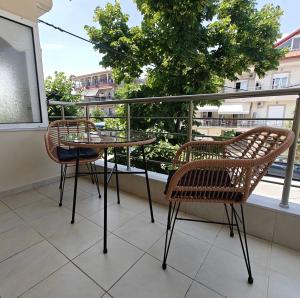 Balkón nebo terasa v ubytování Nava Apartments