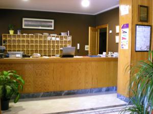 The lobby or reception area at Labella María