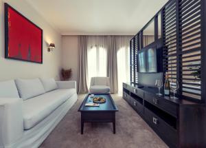 Posezení v ubytování Hotel Moskva + 37 fotografií