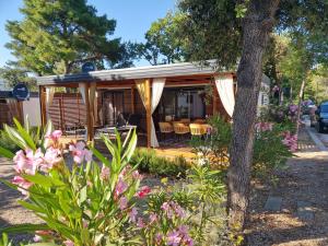 Zahrada ubytování Mobile Home Limona
