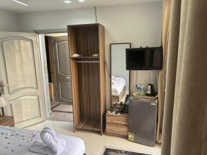 Voodi või voodid majutusasutuse AL krma pyramids hotel toas