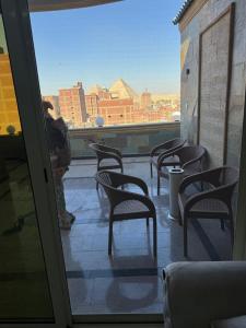 Istumisnurk majutusasutuses AL krma pyramids hotel
