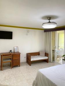 Krevet ili kreveti u jedinici u okviru objekta LUTIX HOTELS