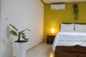 Krevet ili kreveti u jedinici u okviru objekta LUTIX HOTELS