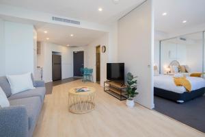 Μια τηλεόραση ή/και κέντρο ψυχαγωγίας στο Surfside Newcastle Beach