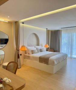 Ton Sai Tropical Phi Phi Island客房内的一张或多张床位